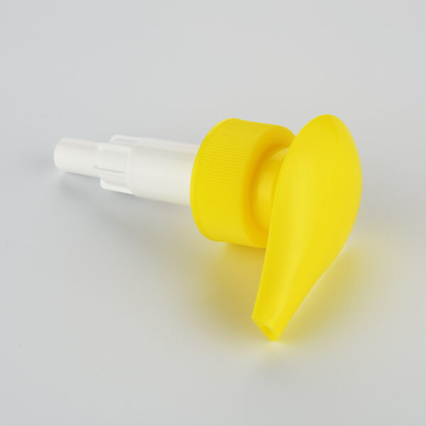 SM-SP-09 yellow color shampoo pump (1)