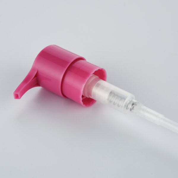 SM-SP-18 pink color shampoo pump (4)