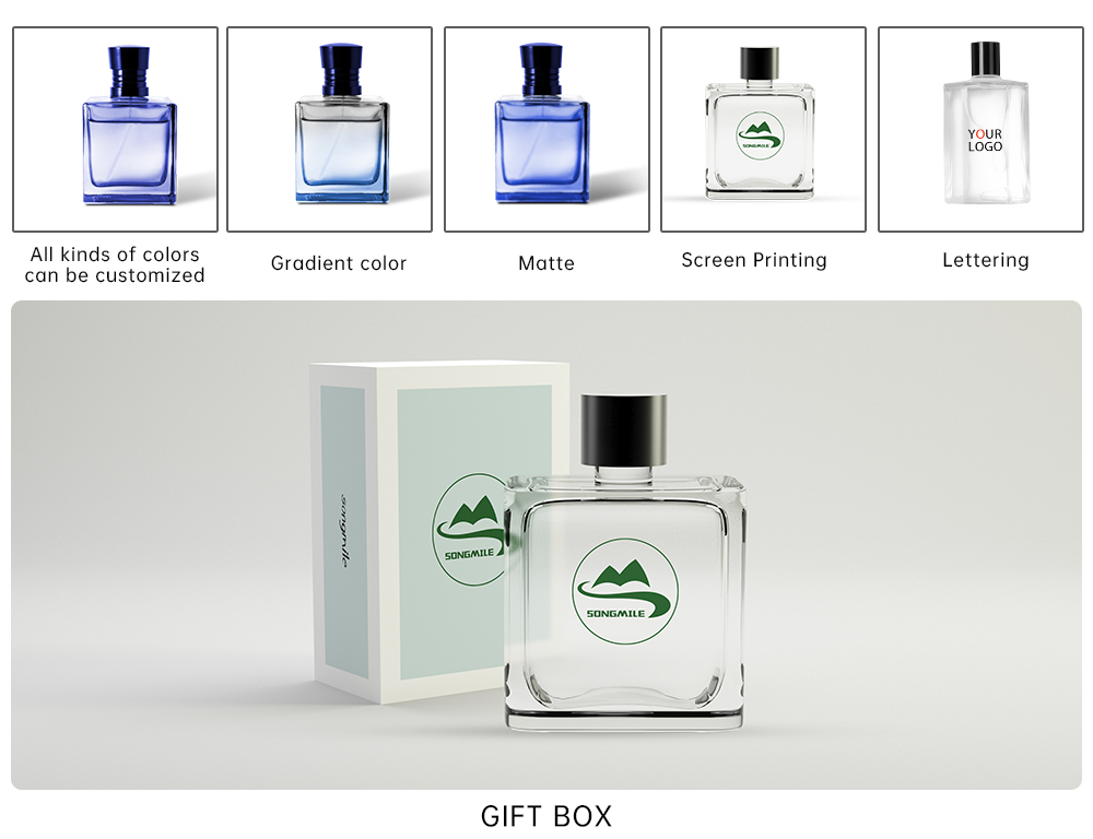 proces tisku lahvičky s parfémem