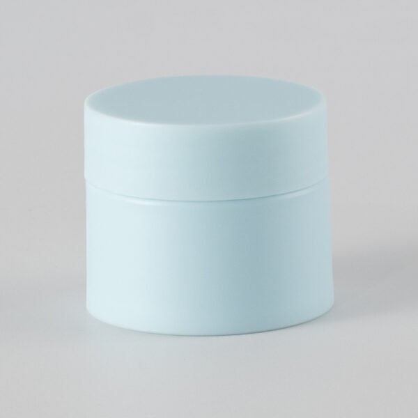 Blue Cream Jar