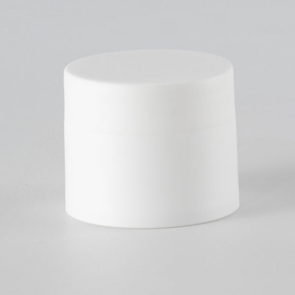 White Cream Jar