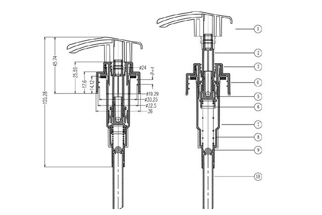 SM-SL-01 Screw Lotion Pump